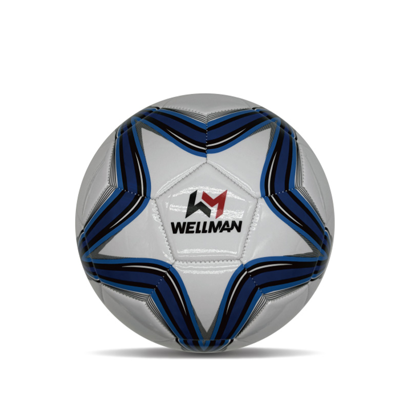 PVC Leather Machine Stitched Indoor Game Training Practice Soccer Ball Manufacturer Supply