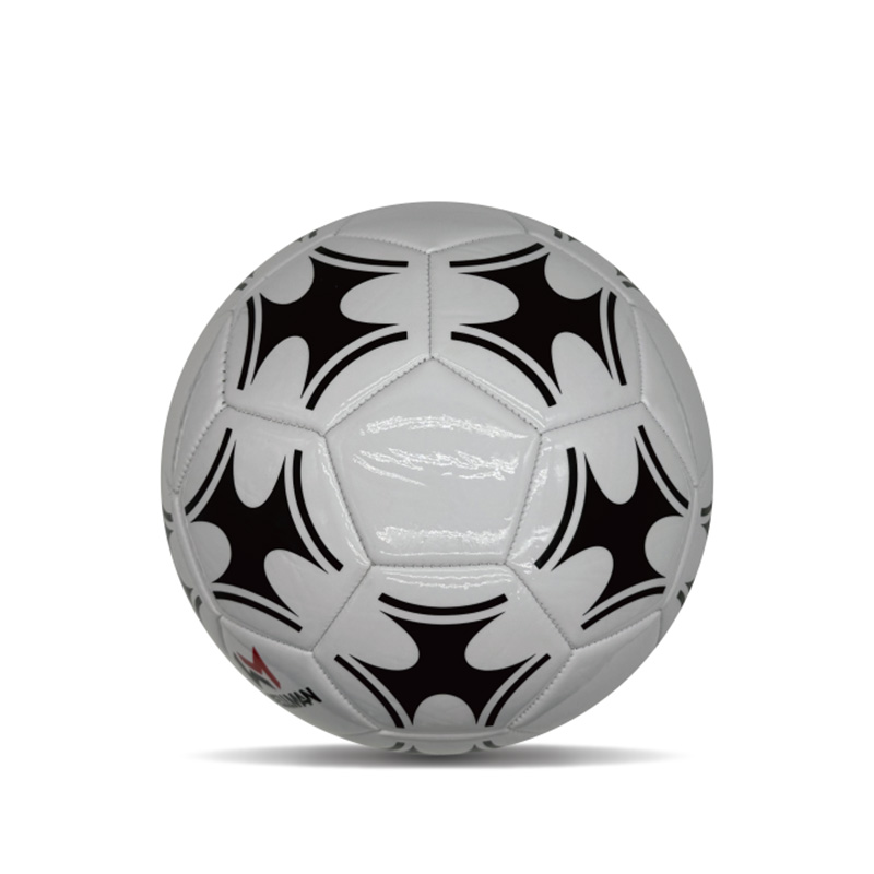 PVC Leather Machine Stitched Indoor Game Training Practice Soccer Ball Manufacturer Supply