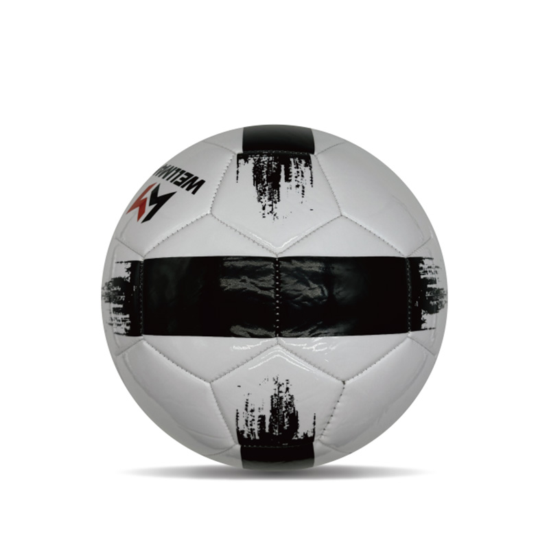 PVC Leather Machine Stitched Indoor Game Training Practice Soccer Ball Manufacturer Supply