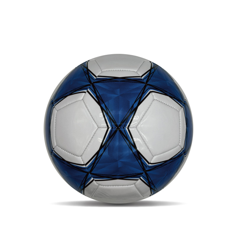 PVC Leather Machine Stitched Indoor Game Training Practice Soccer Ball Manufacturer Supply