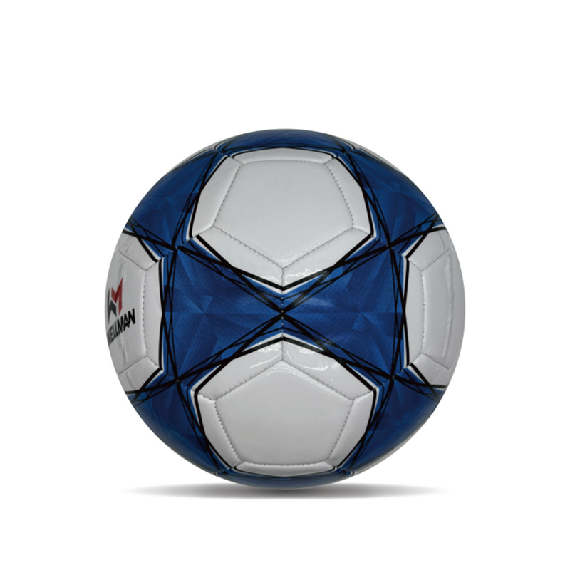 PVC Leather Machine Stitched Indoor Game Training Practice Soccer Ball Manufacturer Supply
