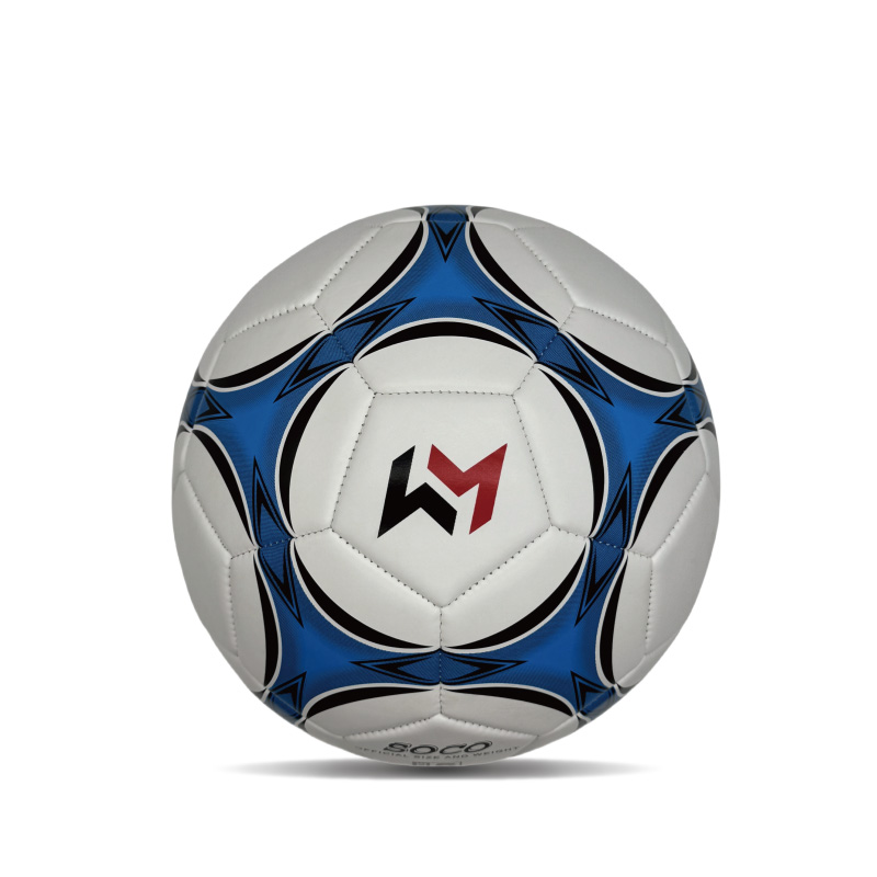Soft and Safe PVC Football Game Practice Training Football Soccer Ball Size 5 for Adults & Kids