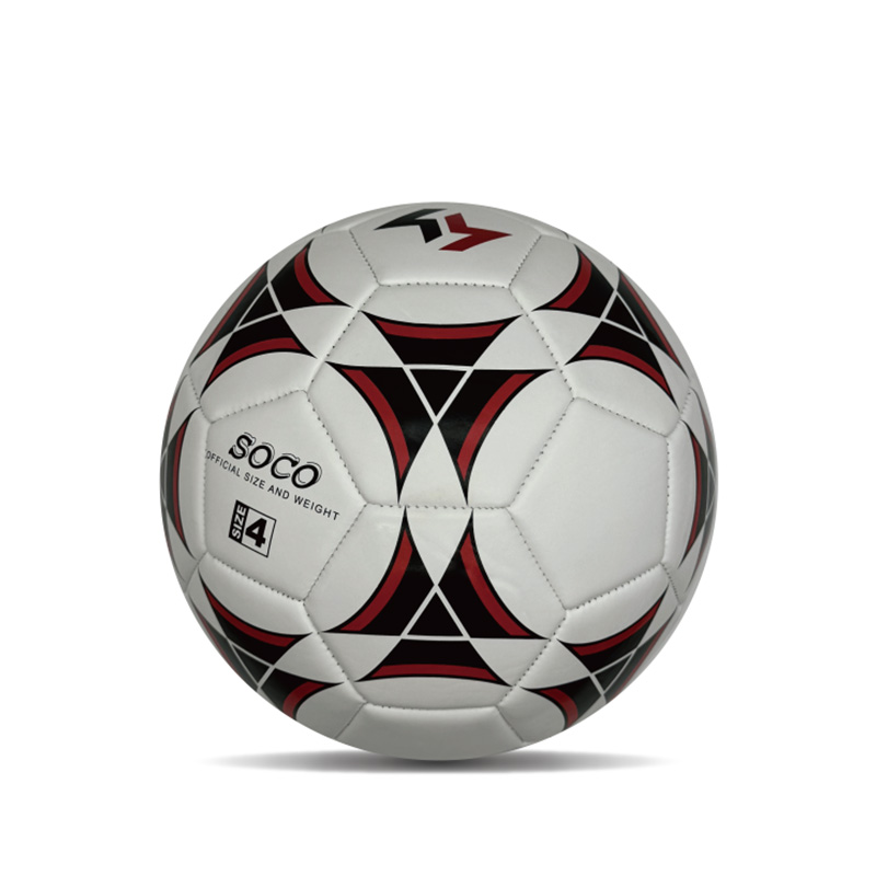 Durable Soft Cover PVC Football Ball Custom Soccer Ball Official Standard Size 4