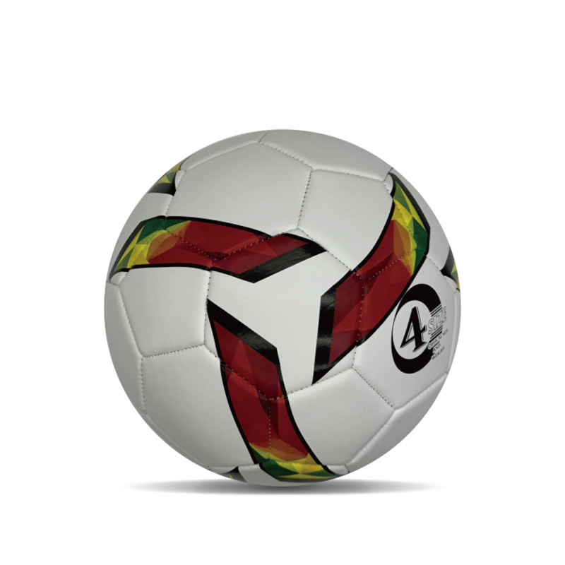Durable Soft Cover PVC Football Ball Custom Soccer Ball Official Standard Size 4