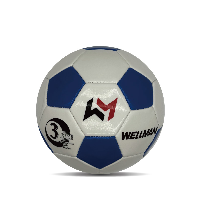Machine Stitched Eco-Friendly PVC Football Size 3 Kids Soccer Balls