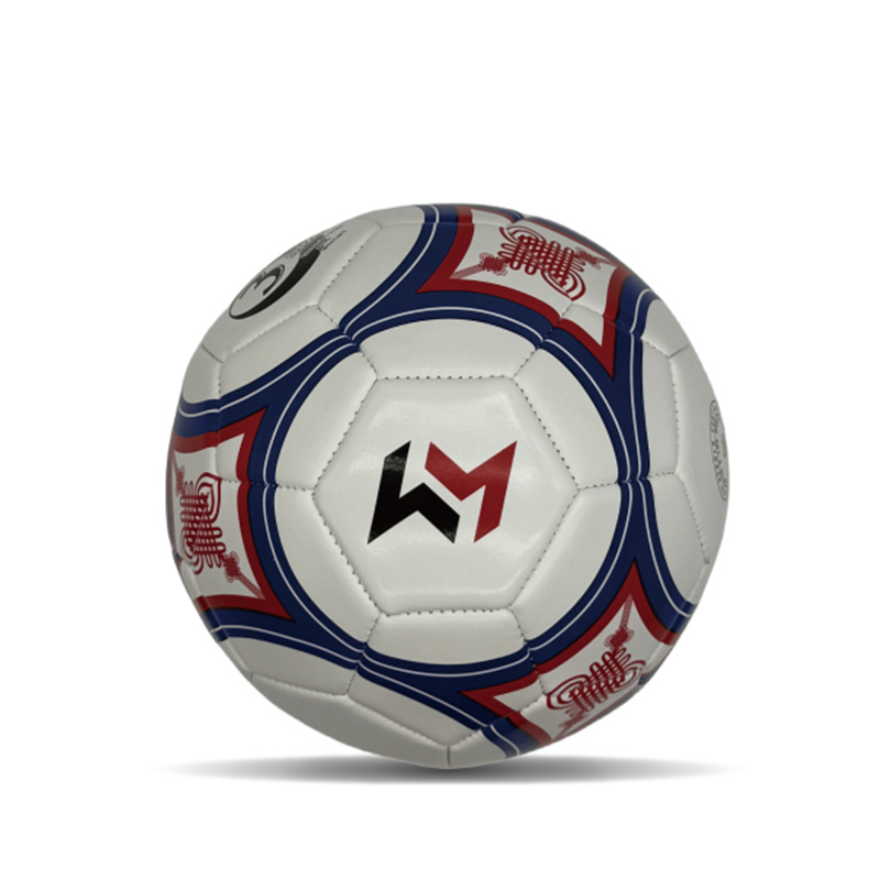 Non-toxic PVC leather Training Football Soccer Ball Size 3 for Youth, Kids, Adult