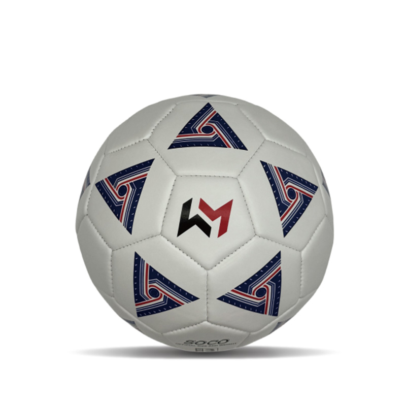Non-toxic PVC leather Training Football Soccer Ball Size 3 for Youth, Kids, Adult