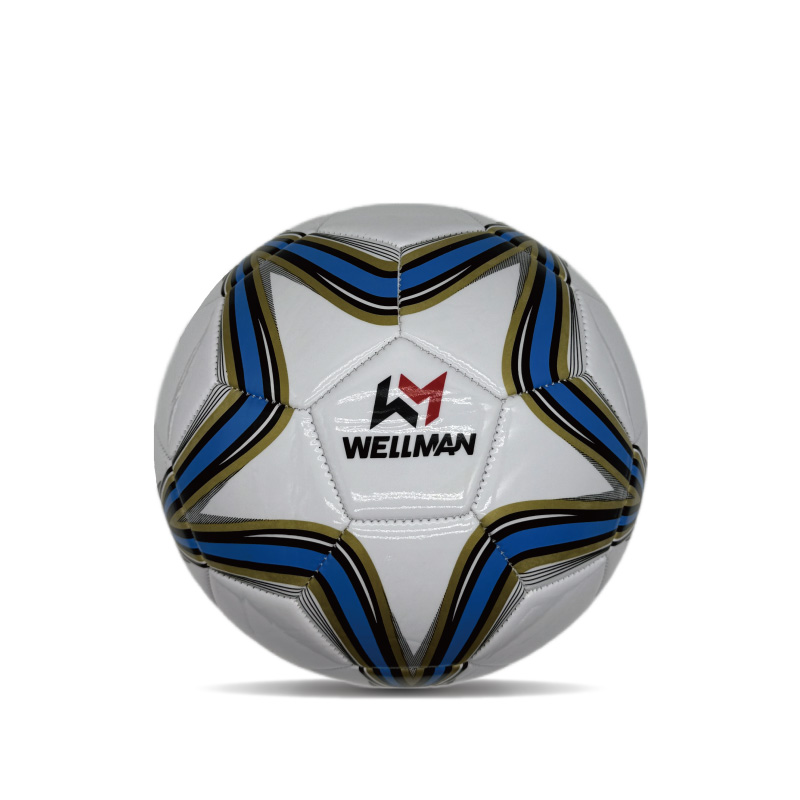 Durable PVC Size 4 Youth Soccer Ball Print Logo Training Football Ball for Kids and Adults