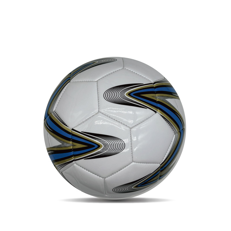 Durable PVC Size 4 Youth Soccer Ball Print Logo Training Football Ball for Kids and Adults