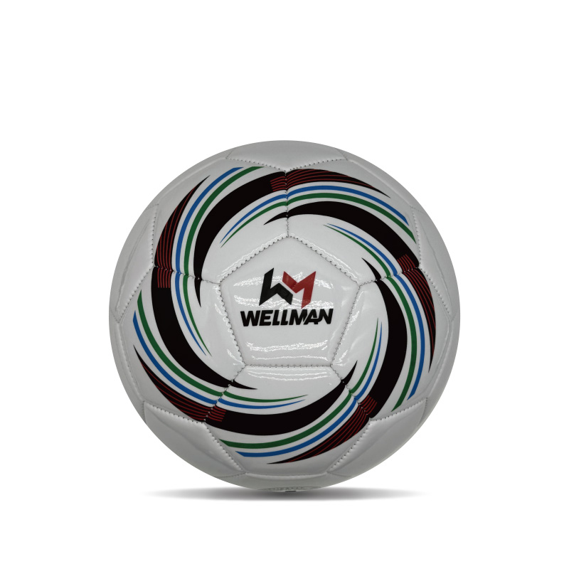 Durable PVC Size 4 Youth Soccer Ball Print Logo Training Football Ball for Kids and Adults