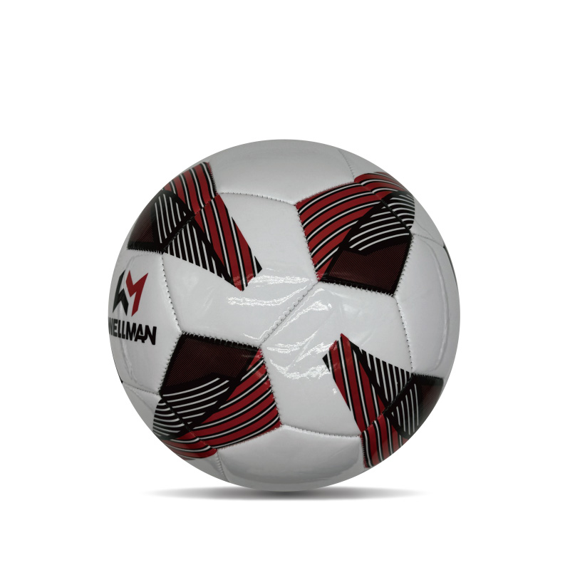 Durable PVC Size 4 Youth Soccer Ball Print Logo Training Football Ball for Kids and Adults