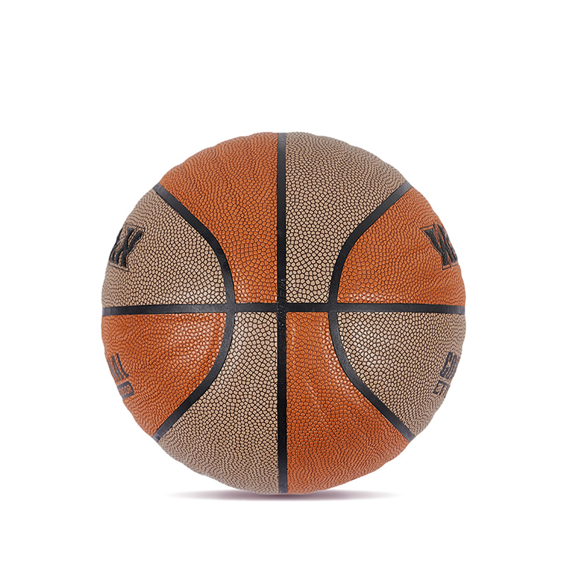Durable Wave Design Great Grip Moisture-absorbing PU Leather Basketball Ball Indoor/Outdoor Use