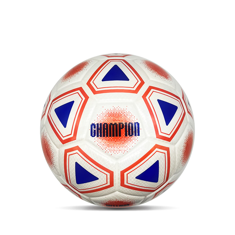 Double Mirror Custom Printed Footballs Shiny Personalized Soccer Ball Official Size 5