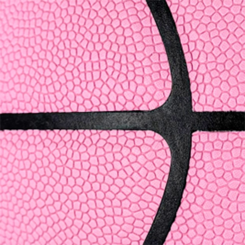 Size 7 Moisture-Absorbent Pink Basketball, Customizable Patterns & Logos, Complete CE & CPC Certifications Available, Ideal for Team Customization